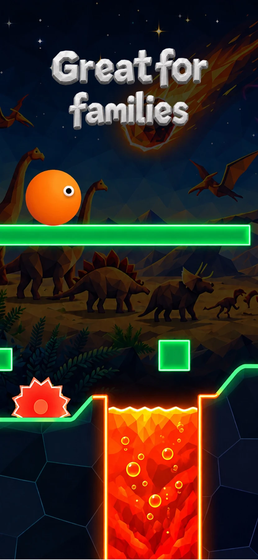 Great for families: Dashmio in a prehistoric world
